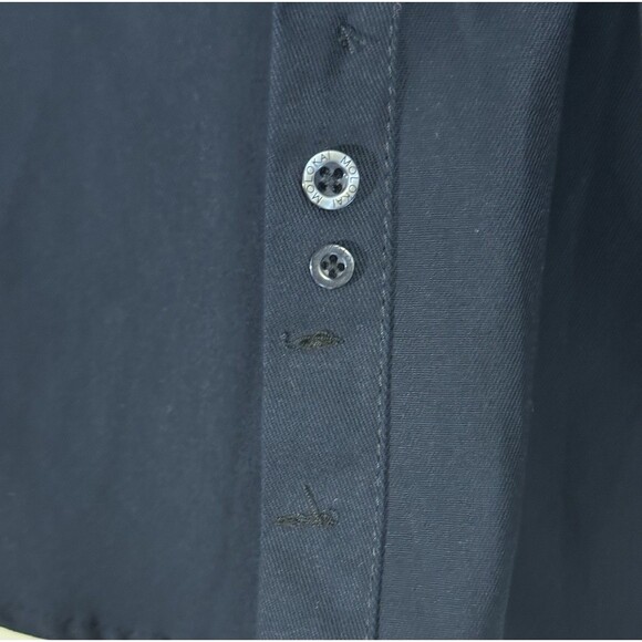 Molokai Surf Co Men’s Hoodie Navy Long Sleeve Button Up Shirt XL - Picture 9 of 10